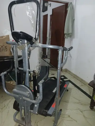 Reducing fat and running machine 