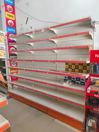 Grocery store racks 